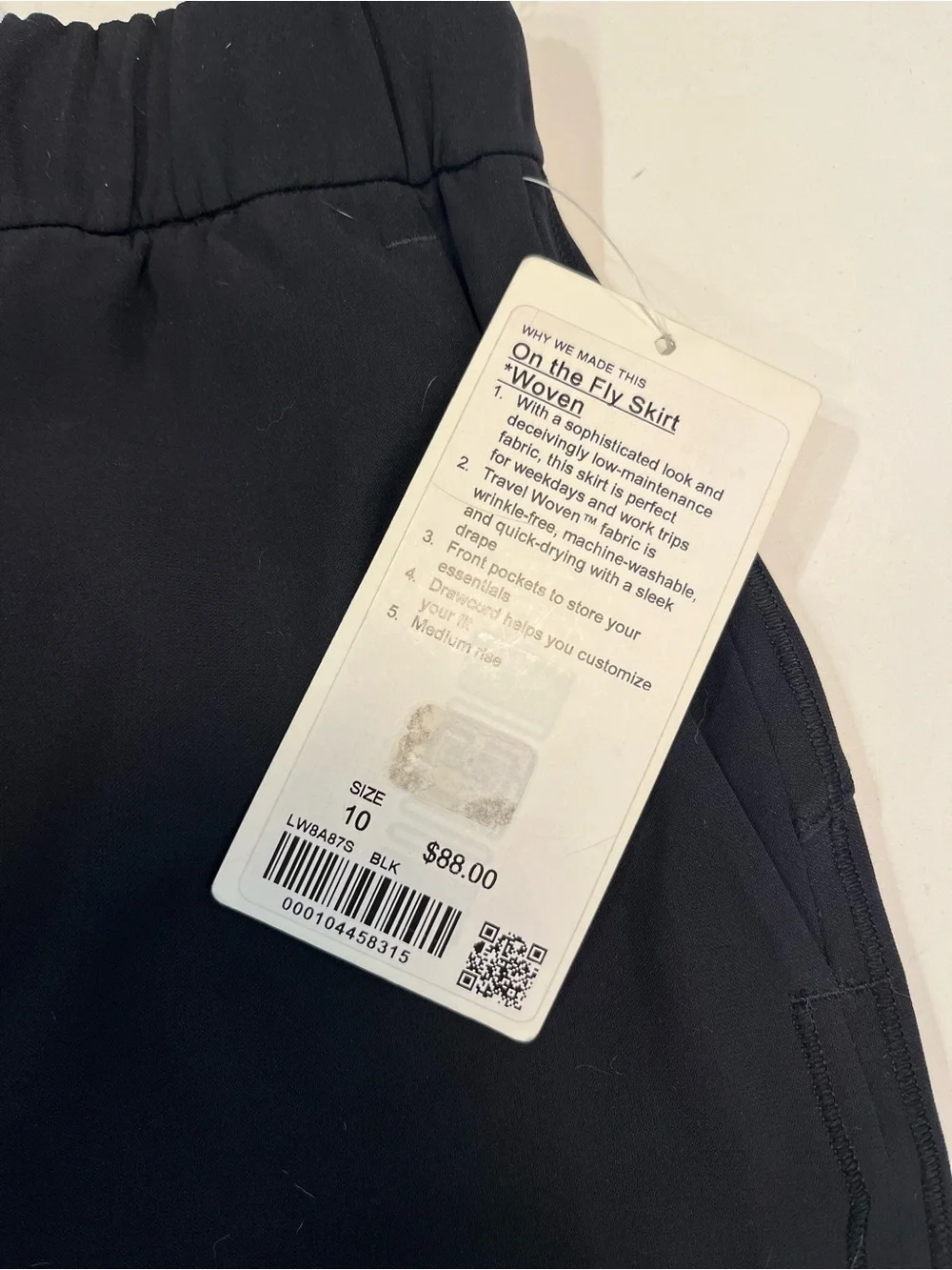 Lululemon on the fly skirt size 10
